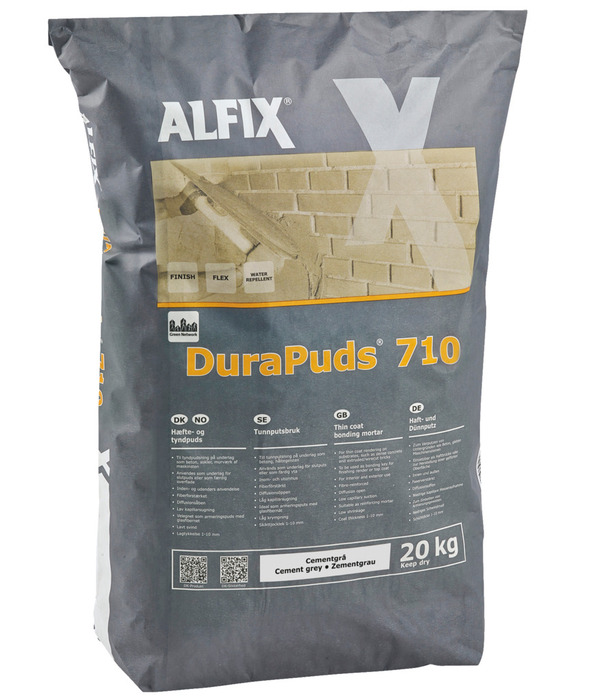 Alfix Durapuds 710 - cementgrå - 20 kg